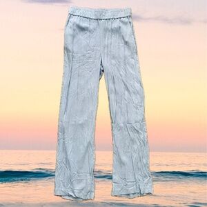 H&M Light Blue Flowy Pants